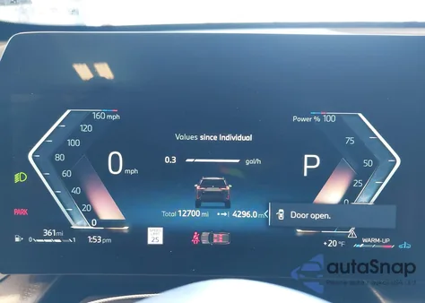 2025 BMW X1 xDrive28I z USA, uszkodzony, nr VIN WBX73EF02S5308399